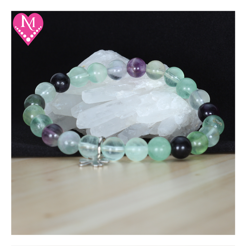 Rainbow Fluorite Bracelet (S / 6in / 15.30cm)